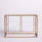 43.75'' Glass Top Console Table