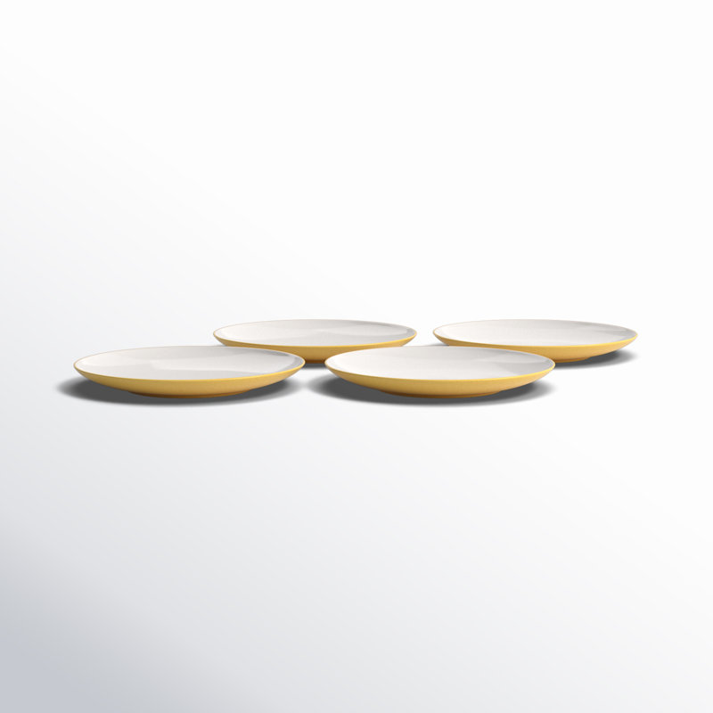 Assiettes plates Noritake Colorwave, 10 1/2 po, Moutarde