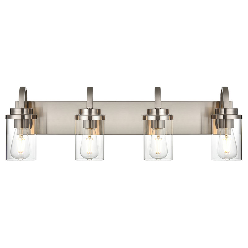 Aritzel Armed Sconce, Brushed Nickel