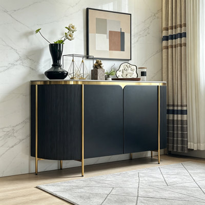 Italian-style minimalist large-capacity sideboard