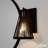 Rafner Aluminum Metal Armed Wall Sconce