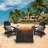 Garbani Foldable Outdoor Adirondack Chair-2069332995