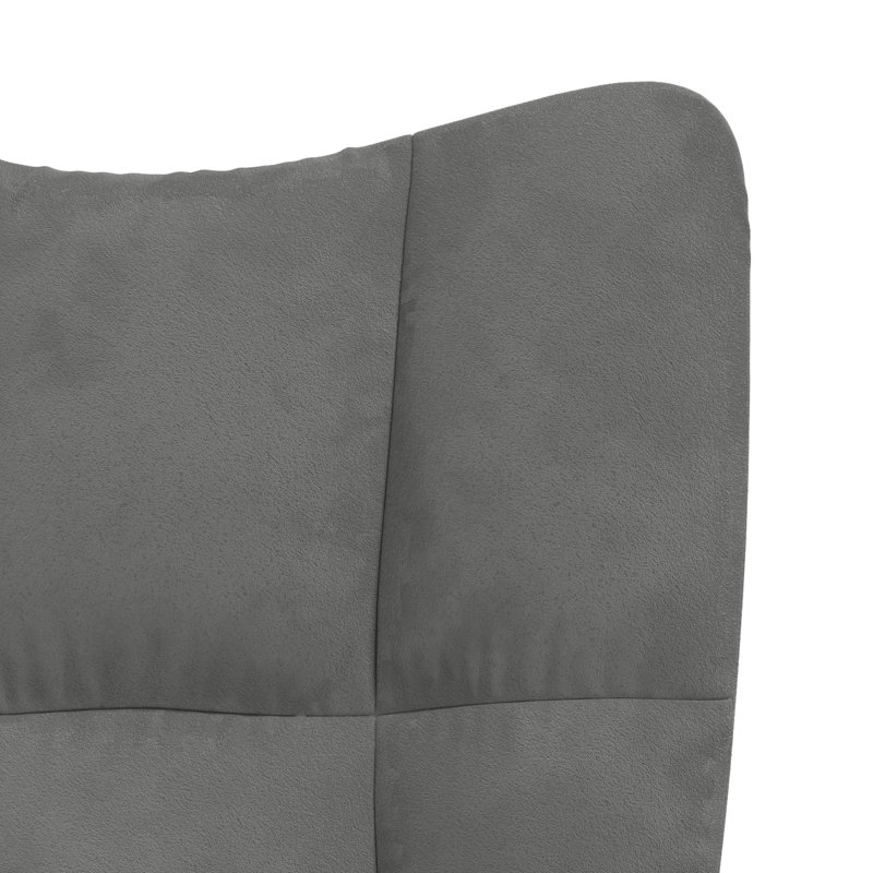 Chaise berçante, Gris foncé