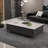 Modern rectangular rock plate coffee table-330741003-330740998