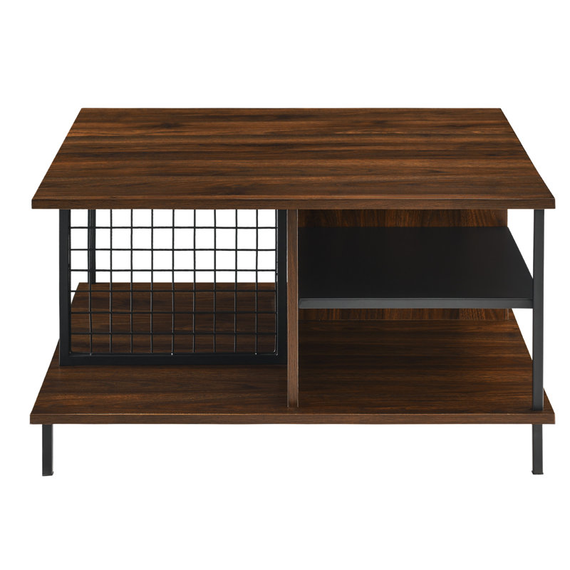 Dominga Coffee Table, Dark Wlanut