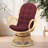Upholstered Swivel Accent Chair-765440405-778540623