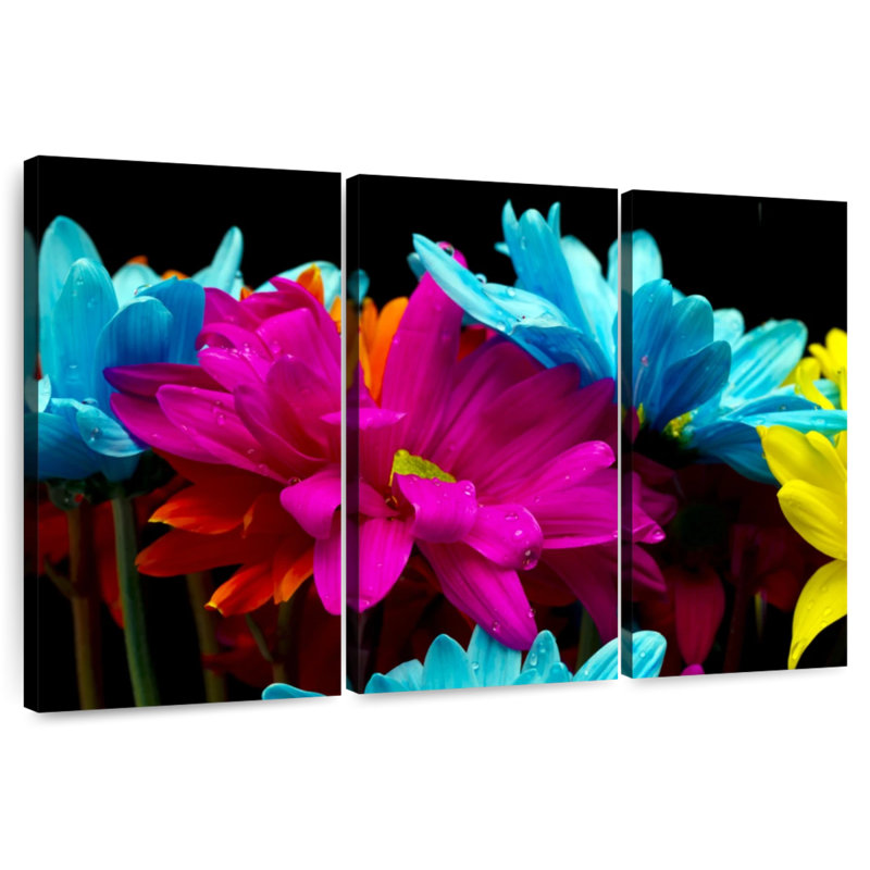Fleurs fraîches du matin Harnek, H 48 po x l 74 po