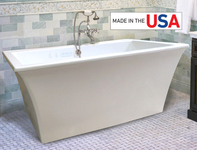 66'' L Soaking Bathtub