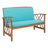Calhoun Acacia 4 - Person Patio Conversation Set with Cushions-652725548