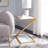 Oxendine Glass Top End Table-1305254070