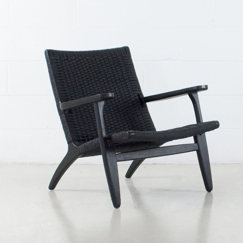 Fauteuil Beech & Hemp, Noir