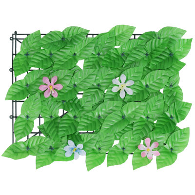 11.8 Ft. H x 15.7 Ft. W Plastic Fence Panels with Panel(s) Included