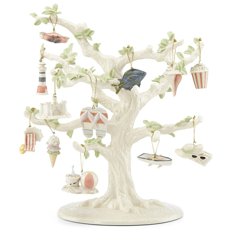 Ornament Trees 2" Porcelain Figurine