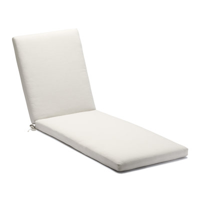 Coussin de chaise d'extérieur en tissu 1 pièce METADRI Sunbrella®, l 23 po x L 75 po, pierre ponce 