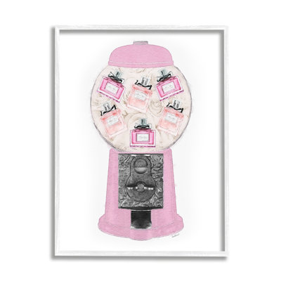 Bouteilles de parfum rose Gumball Machine Glam