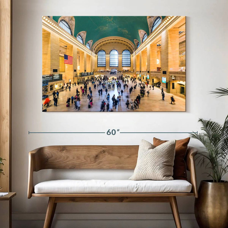 Ravi Grand Central Station, H 34 po x l 51 po