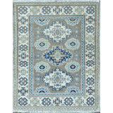 Transitional One-of-a-Kind Rectangle 1'11" X 2'11" Hand Knotted Area Rug