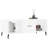 vidaXL Coffee Table White 40.2x19.7x15.7" Engineered Wood