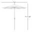 Parasol en toile Pacific Trail Series Market-87585021-139516382