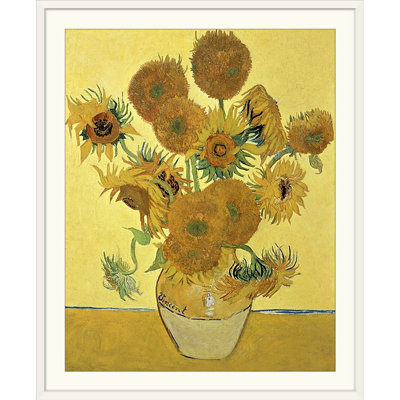 « tournesols, 1888 » par vincent van gogh, reproduction d’art