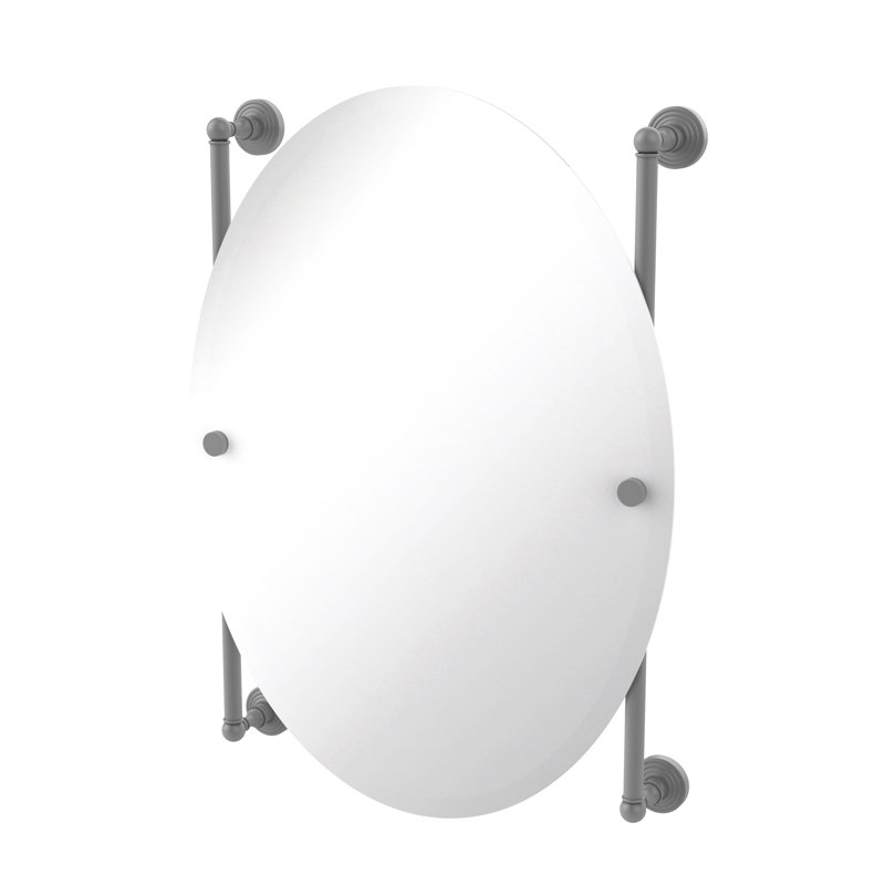 Miroir murale Beresford, Gris mat