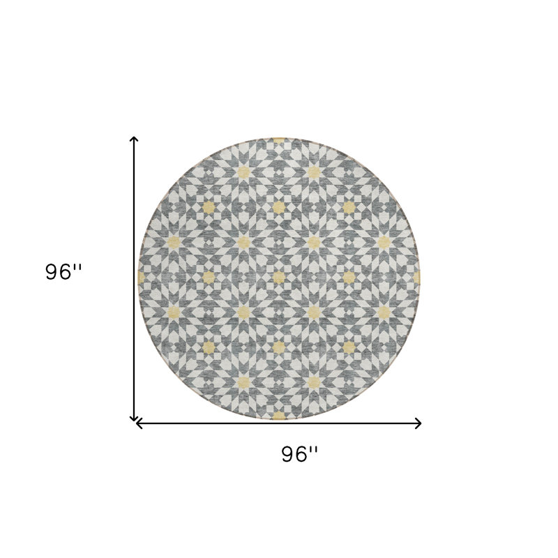 Tapis intérieur lavable 8 pi