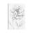 Peony Sketch by Carol Robinson - Painting on Canvas-912012889-868336987