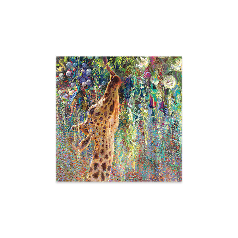 Toile «Cornucopia I» sur plastique / acrylique par Iris Scott, peinture