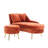 Upholstered Chaise Lounge Chair Indoor With Multi-functional Ottoman Chenille Chaise Lounge Fluffy Reading Chairs For Office Living Room Bedroom Relaxing-380032685