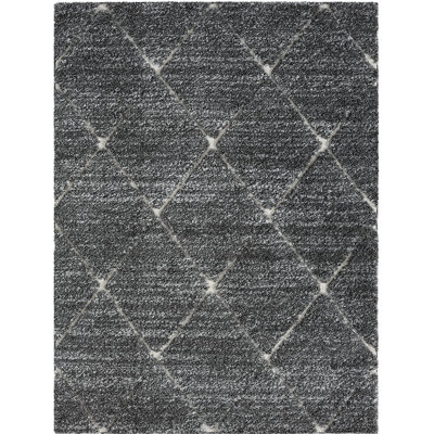 Tapis gris et crème Talas