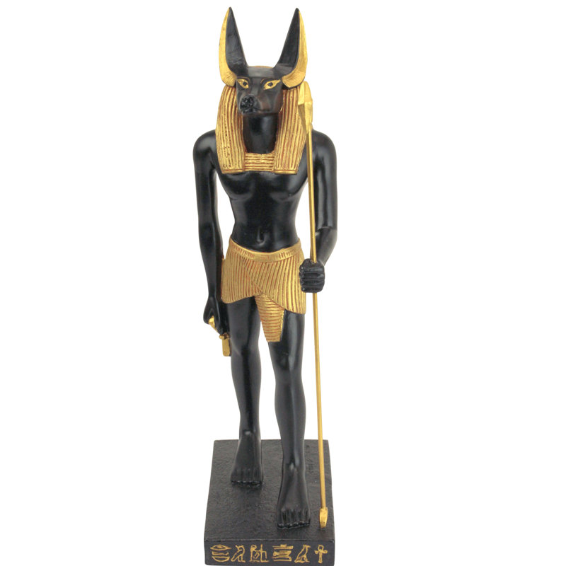 Anubis Jackal God Egyptian Figurine