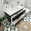 Ensemble de meuble-lavabo mural simple 42 po Mableton-977202964