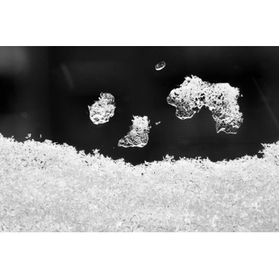 Winter Snowflakes at Glass by Juliardi
