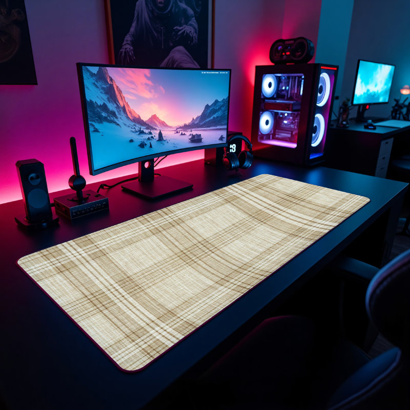 Polyester Desk Pad, 23.6x13.8