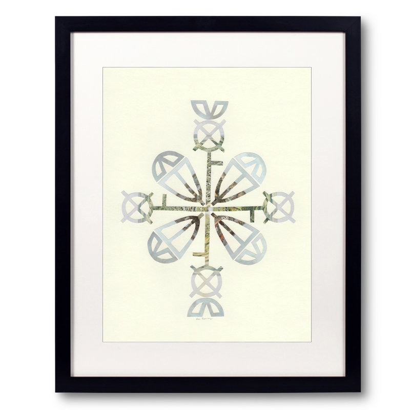 Lost II Print by Lisa Eisenbrey, Black Framed Paper, 21.25" H x 17.25" W
