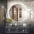 Adorna  Round Frameless Backlit Mirror, LED Bathroom Mirror with Dimmable Brightness, Anti-fog Function, 50000h Lifetime, Shatterproof Film-88783306