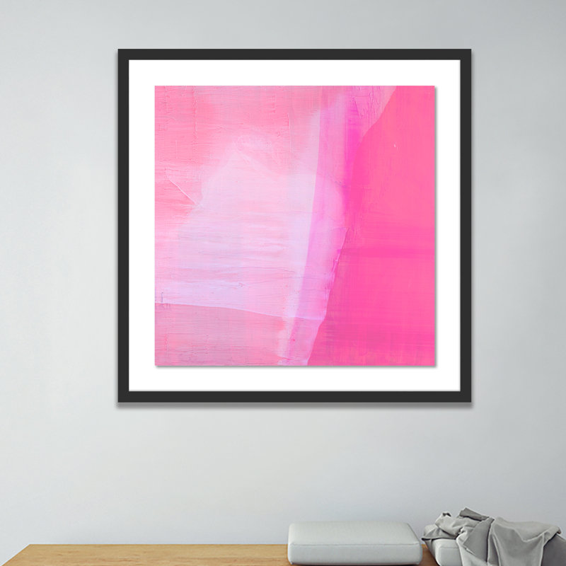 «Rose Garden» par Kim Whiteside - impression encadrée, H 24 po x l 24 po x P 1,5 po, Noir