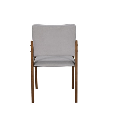 Menorca 2pc Indoor Grey Dining Chairs