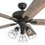 Ventilateur de plafond 52 po avec chaînes Inland Seas-1292136304