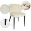 Ensemble de 2 chaises d'appoint rembourrées en velours Mercer41