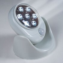 Outdoor LED Battery Powered Motion Activated Wall Sconce - #T4505