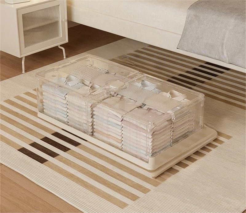 Rebrilliant Plastic Underbed Storage, Clear
