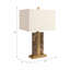 Sagebrook Home 26X16" Rectangle Marble Lamp, Light Brown-1035317989