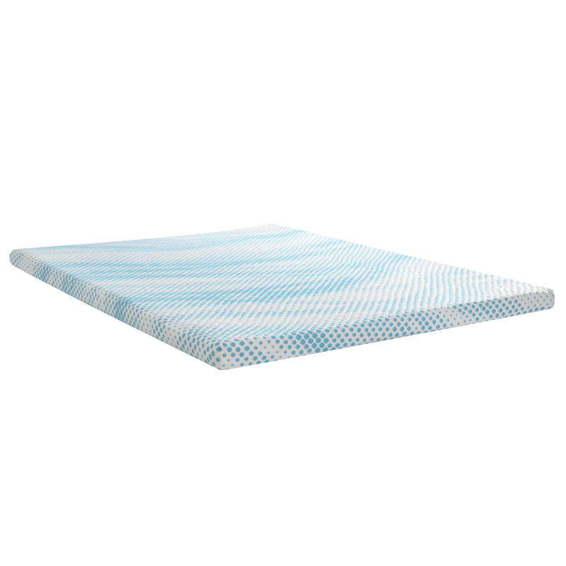 Cool Cloud Supreme 3" Gel Memory Foam Cooling Mattress Topper, Queen, Queen, Supreme