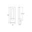 Chill 1 - Light LED Flush Mounted Sconce