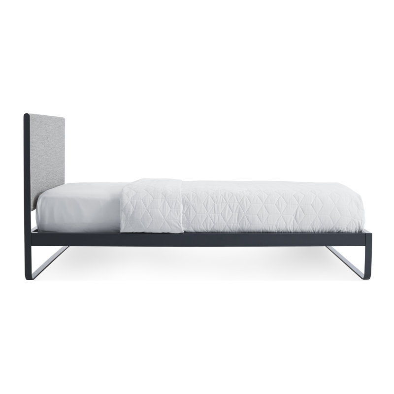Me Time Upholstered Bed, Full, Tait Charcoal/Slate