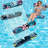2 Pack Pool Floats Adult, 4-In-1 Pool Floats Hammock, Drifter, Lounge Chair, Saddle, Inflatable Pool Float For Vacation