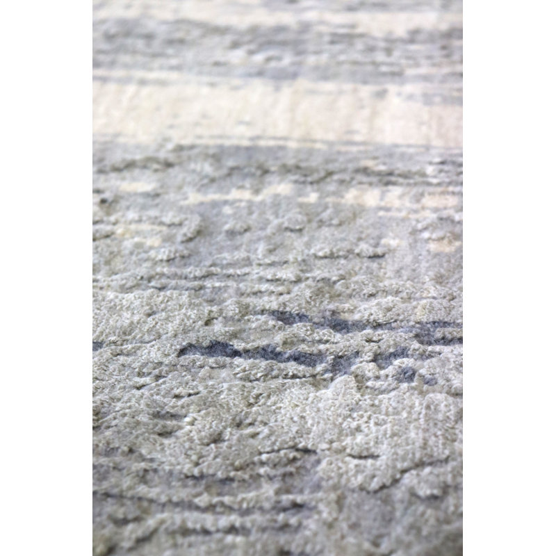 Cascading One-of-a-Kind 4'4" X 12' Area Rug