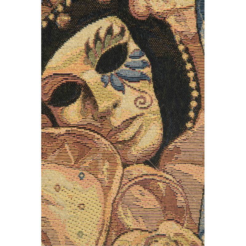 Italian Loom Woven Cotton Blend Wall Hanging, 24" H x 88" W