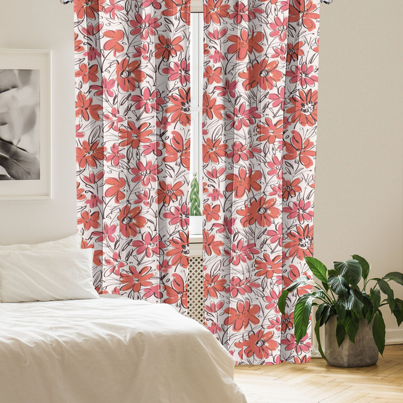 Room Darkening Curtain Pair, 28" W x 95" L
